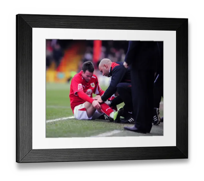 Framed Print : Bristol City vs Southampton: A Football Rivalry from the 08-09 Season