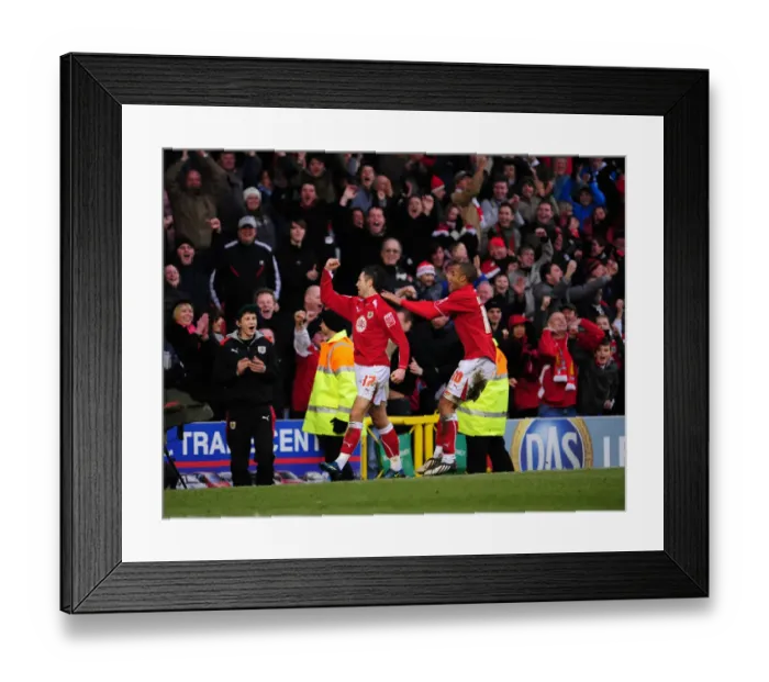 Framed Print : Bristol City vs Southampton: A Football Rivalry from the 08-09 Season
