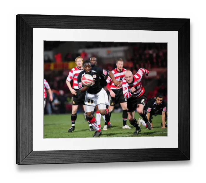 Framed Print : Bristol City vs. Doncaster Rovers: A Football Rivalry - Season 08-09