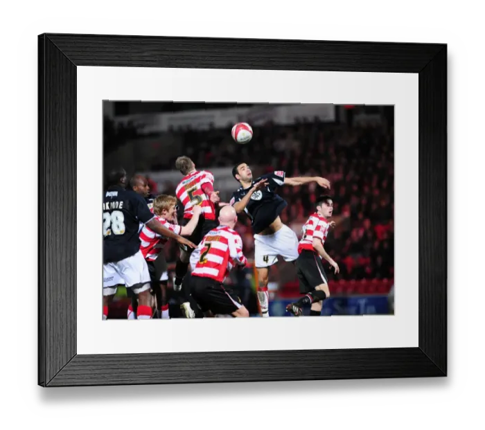 Framed Print : Bristol City vs Doncaster Rovers: A Football Showdown - Season 08-09 Framed Print : Bristol City vs Doncaster Rovers: A Football Showdown - Season 08-09