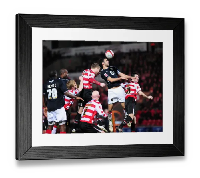 Framed Print : Bristol City vs. Doncaster Rovers: A Football Rivalry - Season 08-09