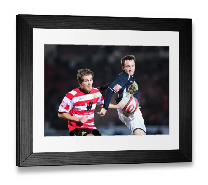 Framed Print : Bristol City vs. Doncaster Rovers: A Football Rivalry - Season 08-09