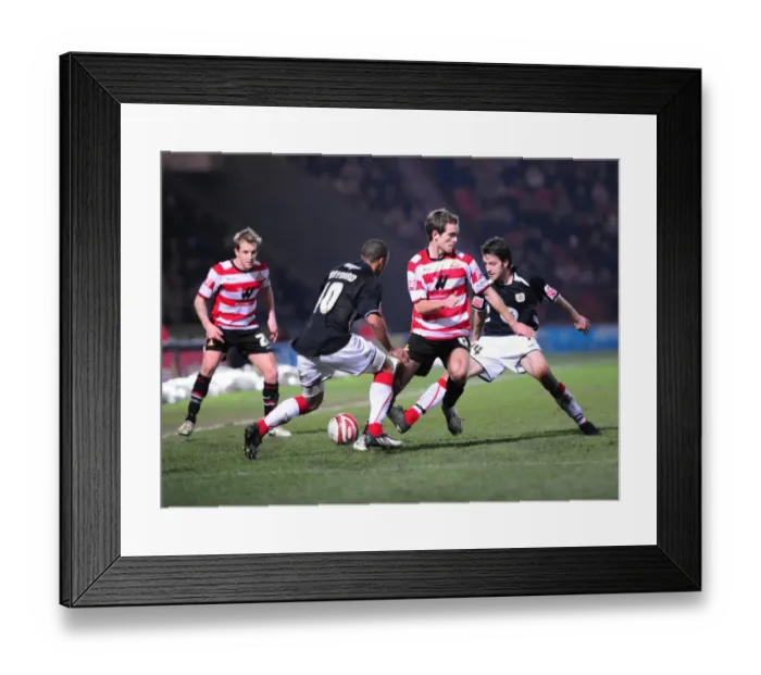 Framed Print : Bristol City vs. Doncaster Rovers: A Football Rivalry - Season 08-09 Framed Print : Bristol City vs. Doncaster Rovers: A Football Rivalry - Season 08-09