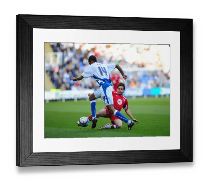 Framed Print : Bristol City vs. Reading: A Football Rivalry - Season 08-09