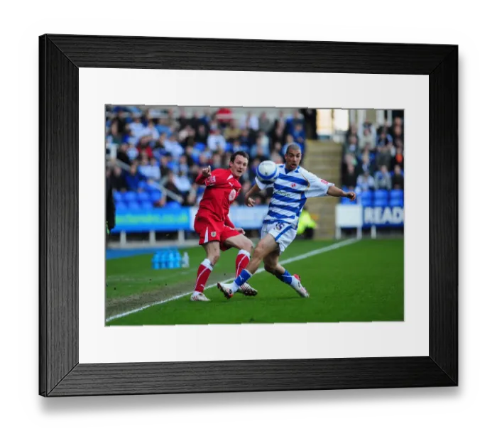 Framed Print : Bristol City vs. Reading: A Football Rivalry - Season 08-09