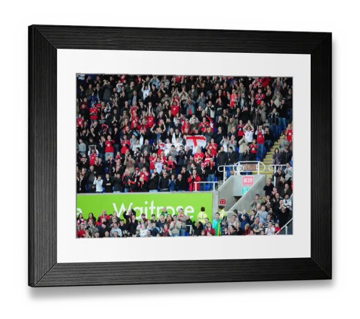 Framed Print : Battle on the Field: Reading vs. Bristol City - A Football Rivalry (Season 08-09)