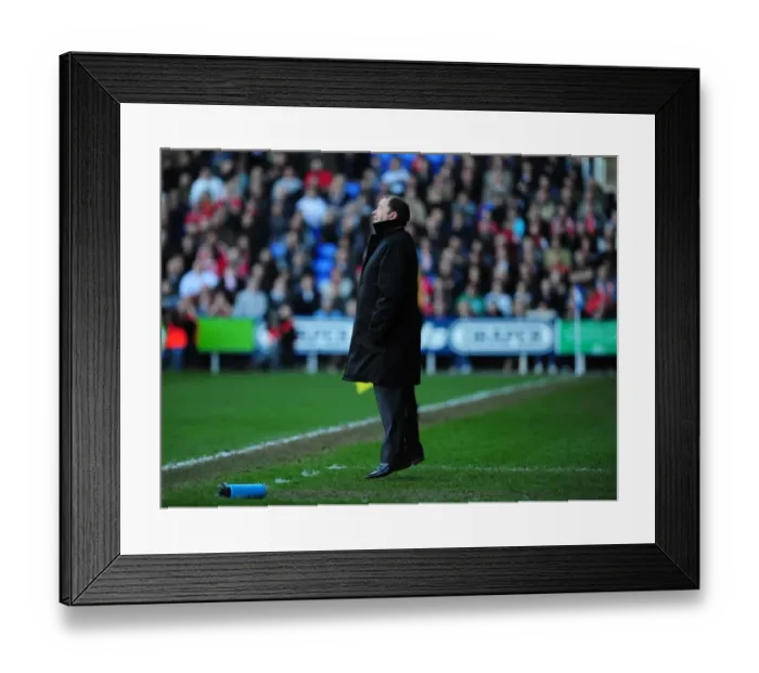 Framed Print : Season 08-09: Reading vs. Bristol City - The Intense Football Rivalry: A Battle on the Field
