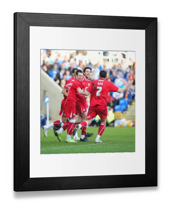 Framed Print : Clash of Titans: Reading vs. Bristol City (Season 08-09)