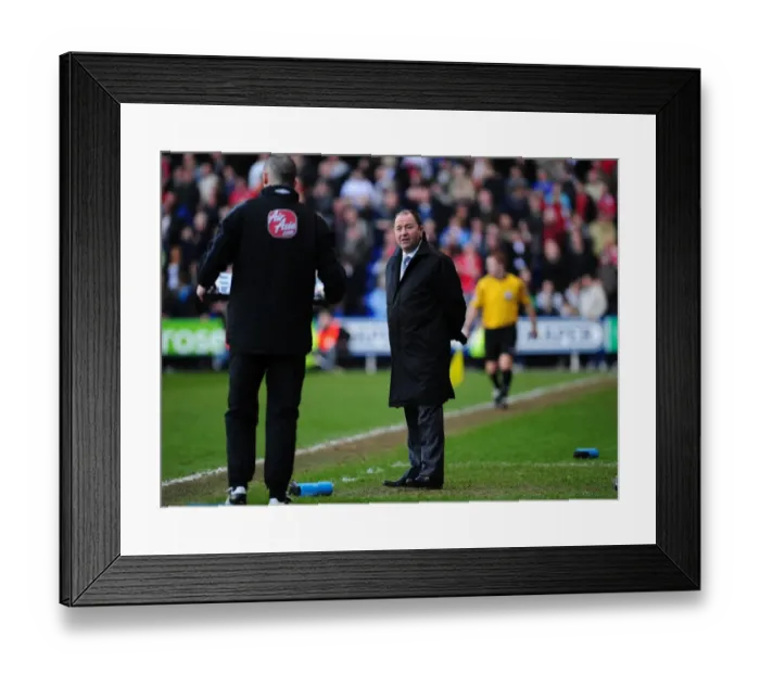Framed Print : Clash of Titans: Reading vs. Bristol City (08-09) - A Football Battle