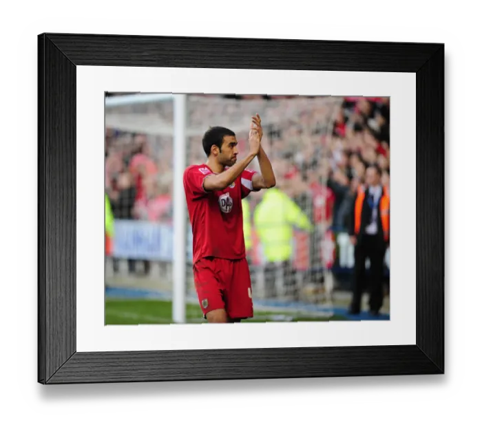 Framed Print : Bristol City vs. Reading: A Football Rivalry - Season 08-09