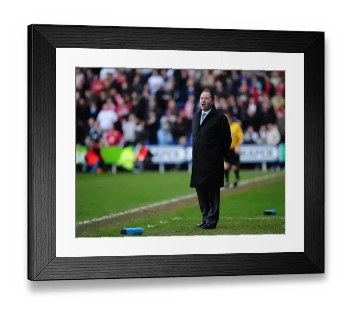 Framed Print : The Battle on the Field: Reading vs. Bristol City - A Football Rivalry (Season 08-09)