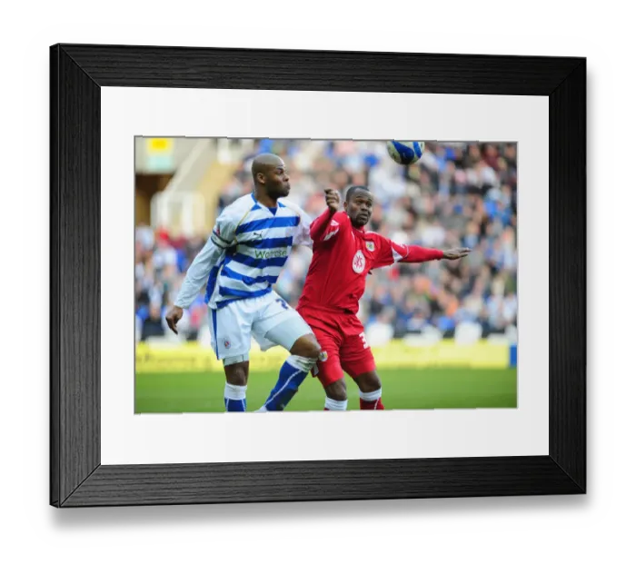 Framed Print : The Rivalry Roars: Reading vs. Bristol City - Season 08-09 Football Match Framed Print : The Rivalry Roars: Reading vs. Bristol City - Season 08-09 Football Match