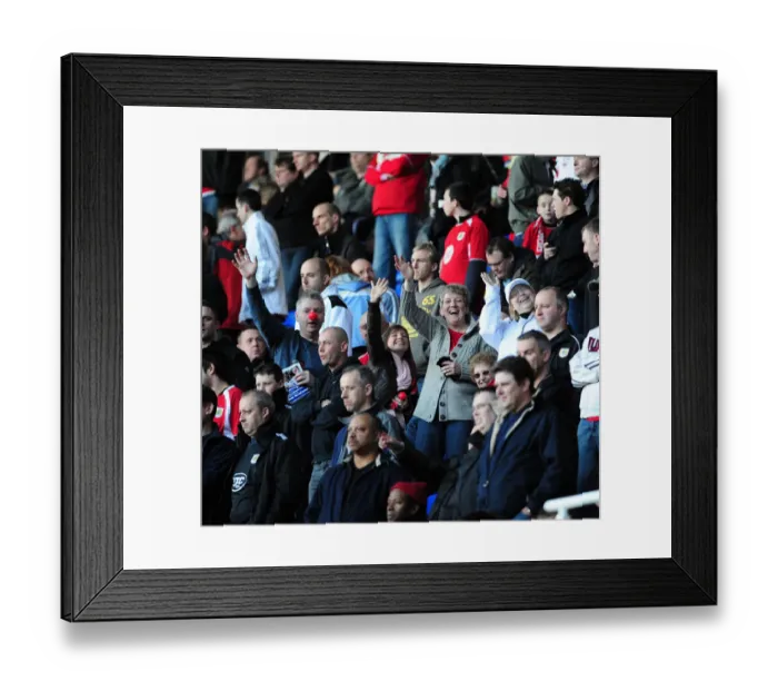 Framed Print : Clash of Titans: Reading vs. Bristol City (08-09 Season) - A Football Rivalry Unfolds