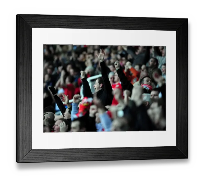 Framed Print : Clash of Titans: Reading vs. Bristol City (Season 08-09)
