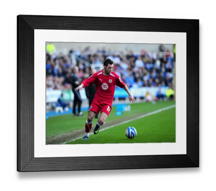 Framed Print : The Rivalry Roars: Reading vs. Bristol City - Season 08-09 Football Match