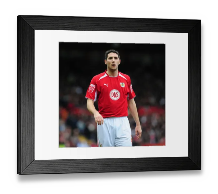 Framed Print : Bristol City vs Blackpool: 08-09 Season