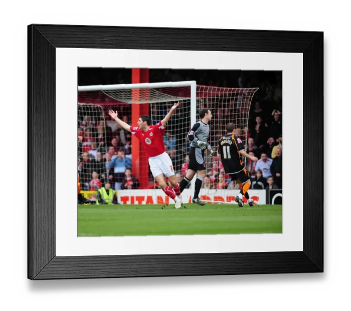 Framed Print : Bristol City vs Blackpool: A Football Rivalry - Season 08-09 Framed Print : Bristol City vs Blackpool: A Football Rivalry - Season 08-09