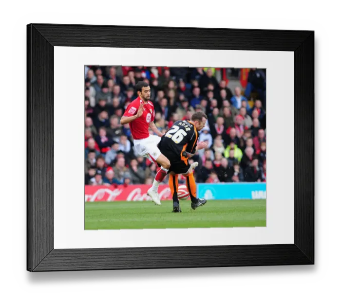 Framed Print : Bristol City vs Blackpool: A 08-09 Football Rivalry (Bristol City V Blackpool)