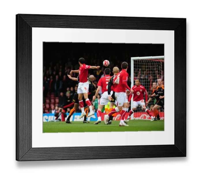 Framed Print : Bristol City vs Blackpool: A Football Rivalry (08-09 Season)