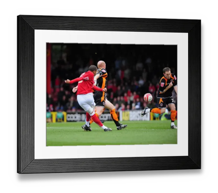 Framed Print : Bristol City vs Blackpool: A Football Rivalry - Season 08-09