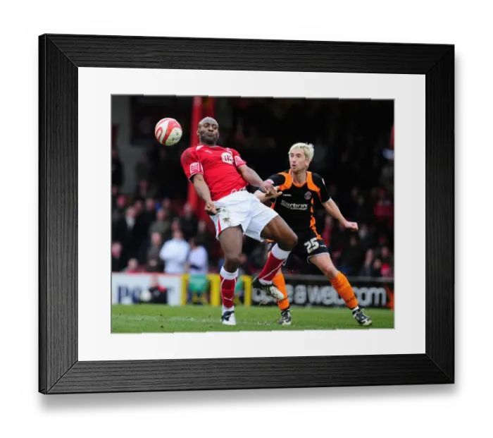 Framed Print : Bristol City vs Blackpool: A Football Rivalry - Season 08-09