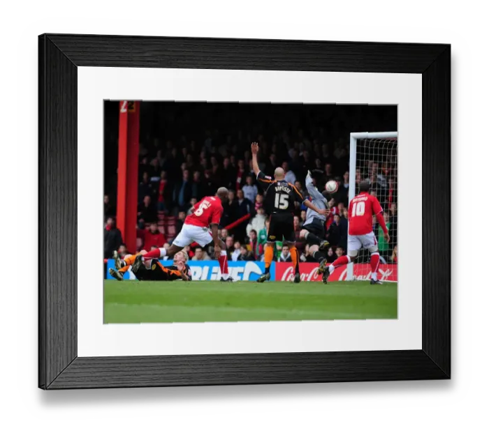 Framed Print : Bristol City vs Blackpool: A Football Rivalry (08-09 Season)