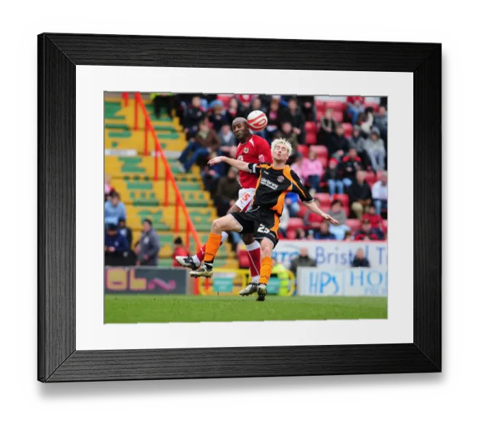 Framed Print : Bristol City vs Blackpool: A Football Rivalry - Season 08-09 Framed Print : Bristol City vs Blackpool: A Football Rivalry - Season 08-09