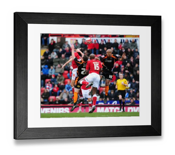 Framed Print : Bristol City vs Blackpool: A Football Rivalry - Season 08-09