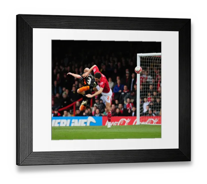 Framed Print : Bristol City vs Blackpool: A Football Rivalry (08-09 Season)