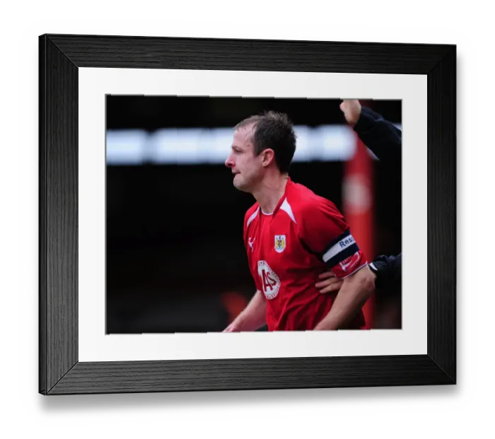 Framed Print : Bristol City vs Blackpool: A Football Rivalry - Season 08-09 Framed Print : Bristol City vs Blackpool: A Football Rivalry - Season 08-09