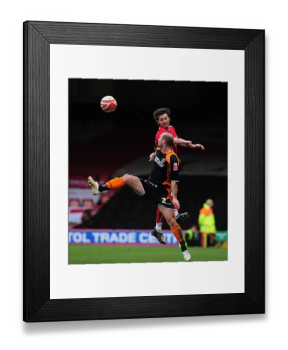 Framed Print : Bristol City vs Blackpool: A Football Rivalry - Season 08-09
