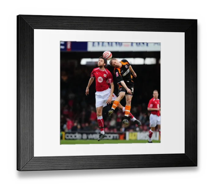 Framed Print : Bristol City vs Blackpool: A Football Rivalry (08-09 Season) Framed Print : Bristol City vs Blackpool: A Football Rivalry (08-09 Season)