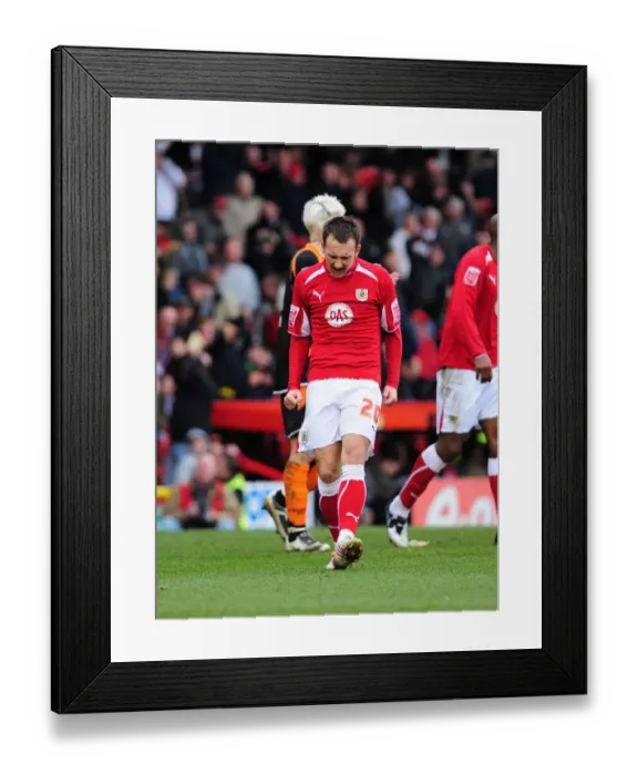 Framed Print : Bristol City vs Blackpool: A Football Rivalry (08-09 Season)