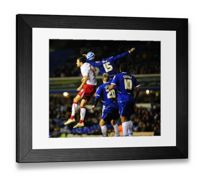 Framed Print : Bristol City vs. Birmingham City: A Football Rivalry - Season 08-09
