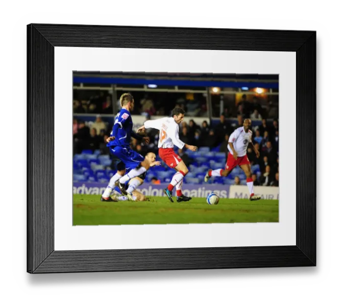 Framed Print : Bristol City vs. Birmingham City: A Football Rivalry - Season 08-09
