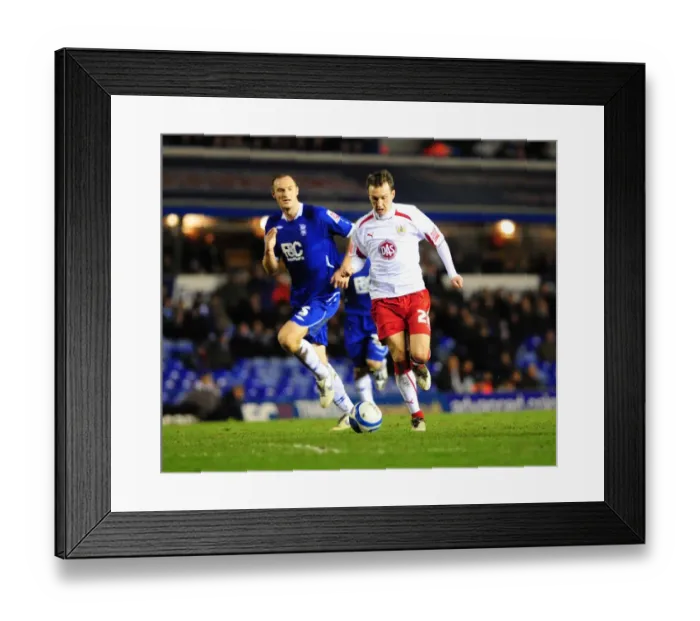 Framed Print : Bristol City vs. Birmingham City: A Football Rivalry - Season 08-09