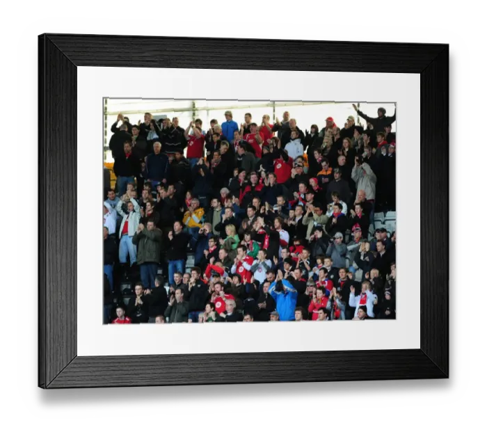 Framed Print : The Clash of the Rams and Robins: Derby County vs. Bristol City - Season 08-09 Football Rivalry