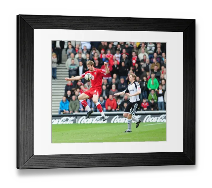 Framed Print : Derby County vs. Bristol City: A Football Rivalry - Season 08-09 Framed Print : Derby County vs. Bristol City: A Football Rivalry - Season 08-09