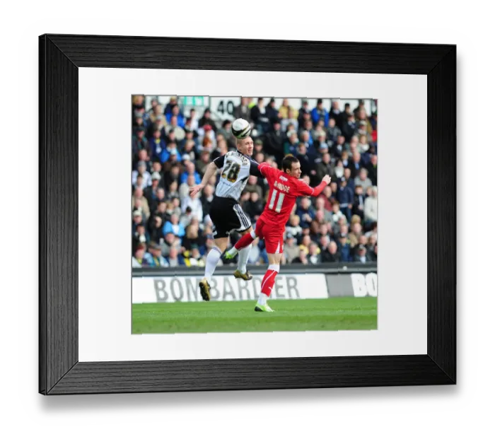 Framed Print : Derby County vs. Bristol City: A Football Rivalry - Season 08-09 Framed Print : Derby County vs. Bristol City: A Football Rivalry - Season 08-09