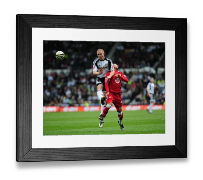 Framed Print : Derby County vs. Bristol City: A Football Rivalry - Season 08-09 Framed Print : Derby County vs. Bristol City: A Football Rivalry - Season 08-09