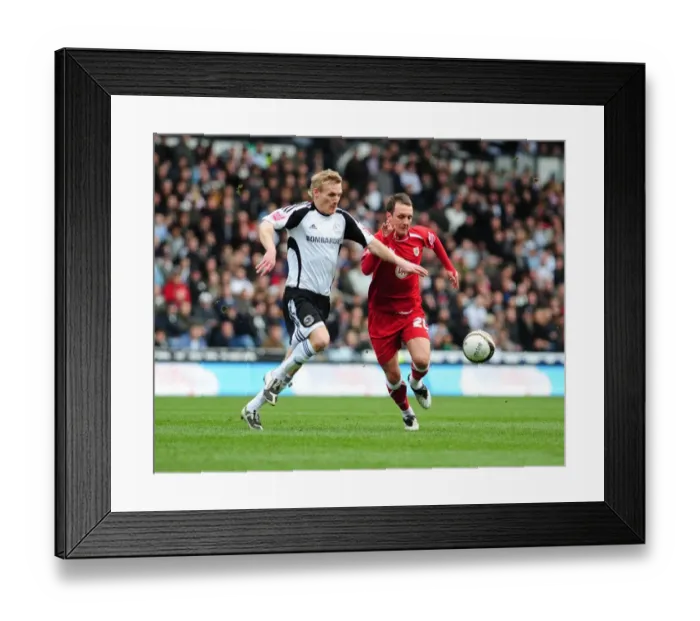 Framed Print : The Rivalry: Derby County vs. Bristol City (08-09 Season)