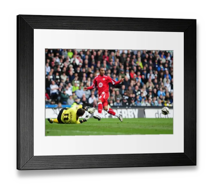 Framed Print : Derby County vs. Bristol City: A Football Rivalry - Season 08-09 Framed Print : Derby County vs. Bristol City: A Football Rivalry - Season 08-09