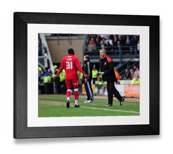 Framed Print : Bristol City vs. Derby County: A Football Rivalry - Season 08-09