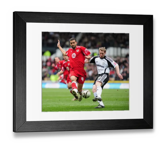 Framed Print : Derby County vs. Bristol City: The Rivalry - Season 08-09 Framed Print : Derby County vs. Bristol City: The Rivalry - Season 08-09