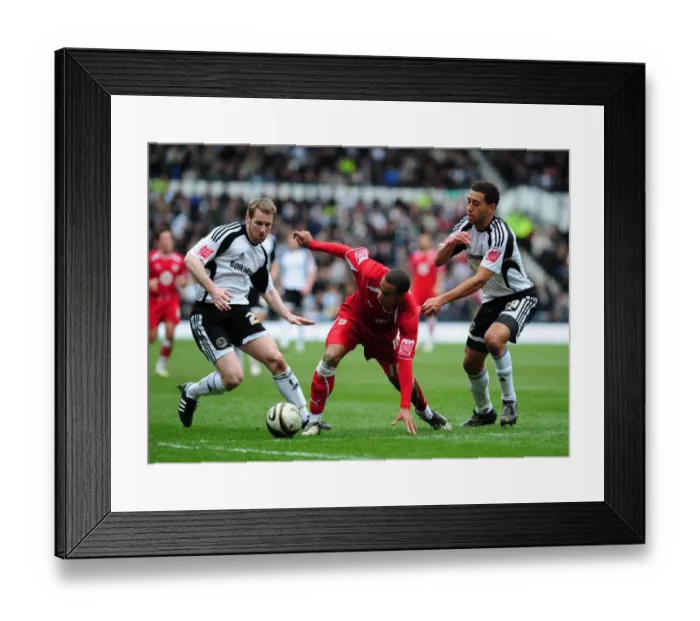 Framed Print : Derby County vs. Bristol City: A Football Rivalry - Season 08-09 Framed Print : Derby County vs. Bristol City: A Football Rivalry - Season 08-09