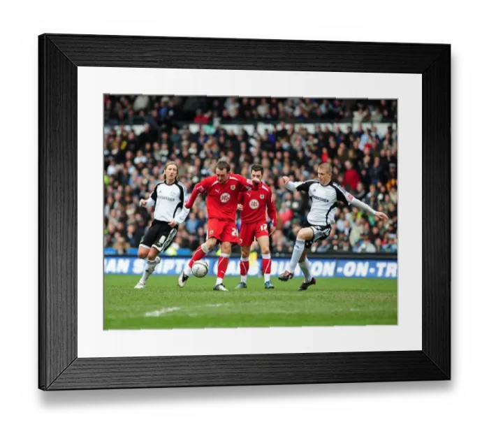Framed Print : The Clash of the Rams and Robins: Derby County vs. Bristol City - Season 08-09 Football Rivalry Framed Print : The Clash of the Rams and Robins: Derby County vs. Bristol City - Season 08-09 Football Rivalry