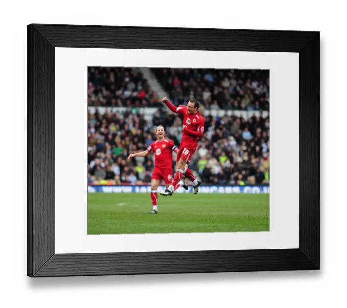 Framed Print : Derby County vs. Bristol City: A Football Rivalry - Season 08-09