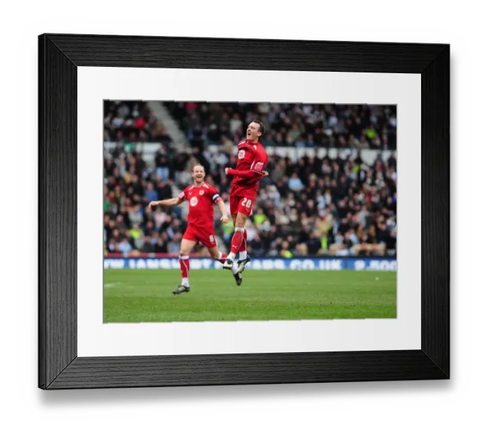 Framed Print : Derby County vs. Bristol City: A Football Rivalry - Season 08-09 Framed Print : Derby County vs. Bristol City: A Football Rivalry - Season 08-09