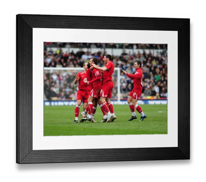 Framed Print : Derby County vs. Bristol City: A Football Rivalry - Season 08-09