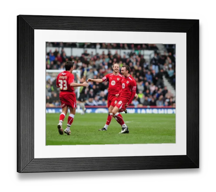 Framed Print : Derby County vs. Bristol City: A Football Rivalry - Season 08-09